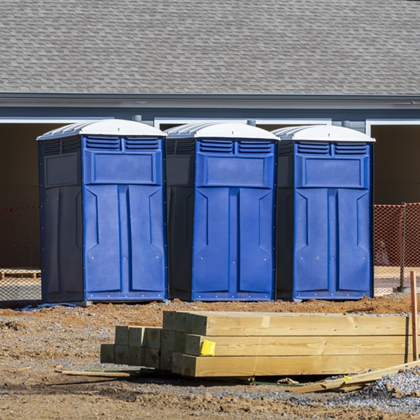 are there any restrictions on what items can be disposed of in the porta potties in Crystal Bay MN